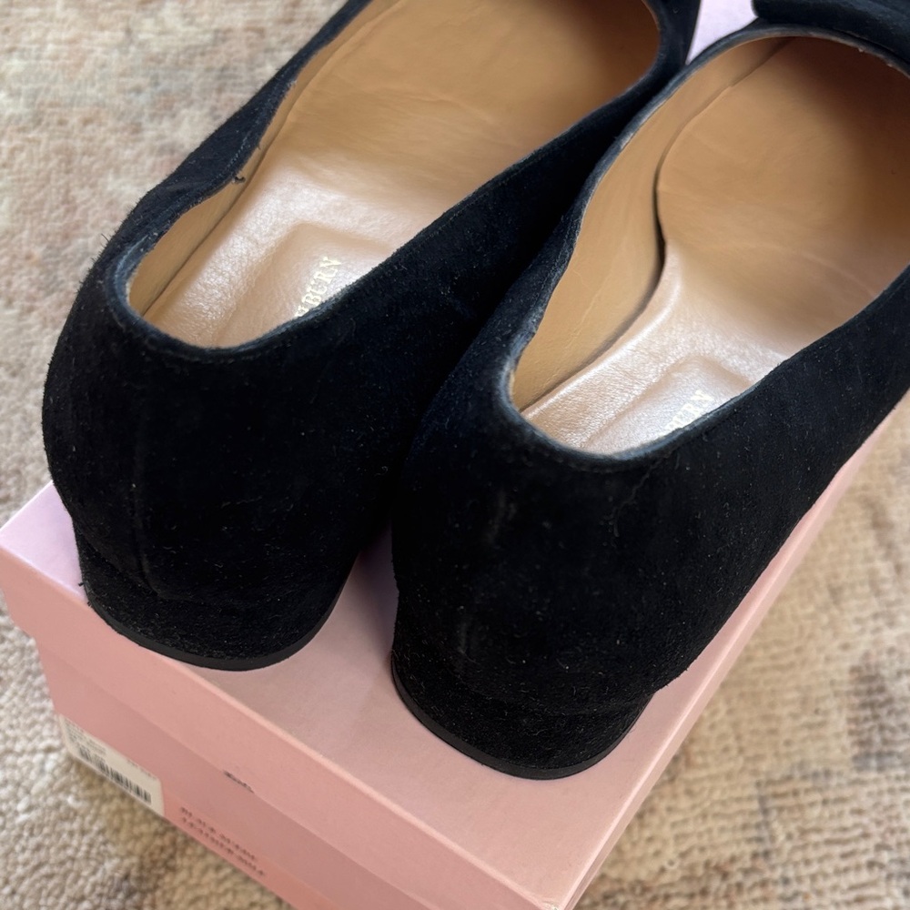 Ann Mashburn Buckle Shoe in Black Suede - Picture 9 of 15